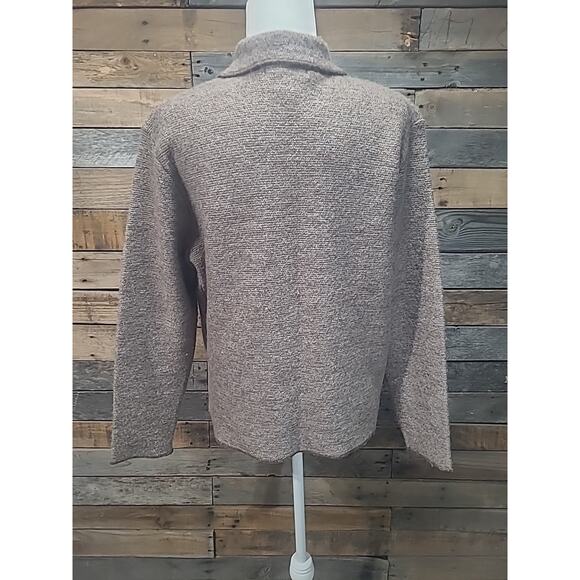 Sarah Spencer Womens Cardigan Sweater Medium 100% Italian Merino Wool - Picture 3 of 8